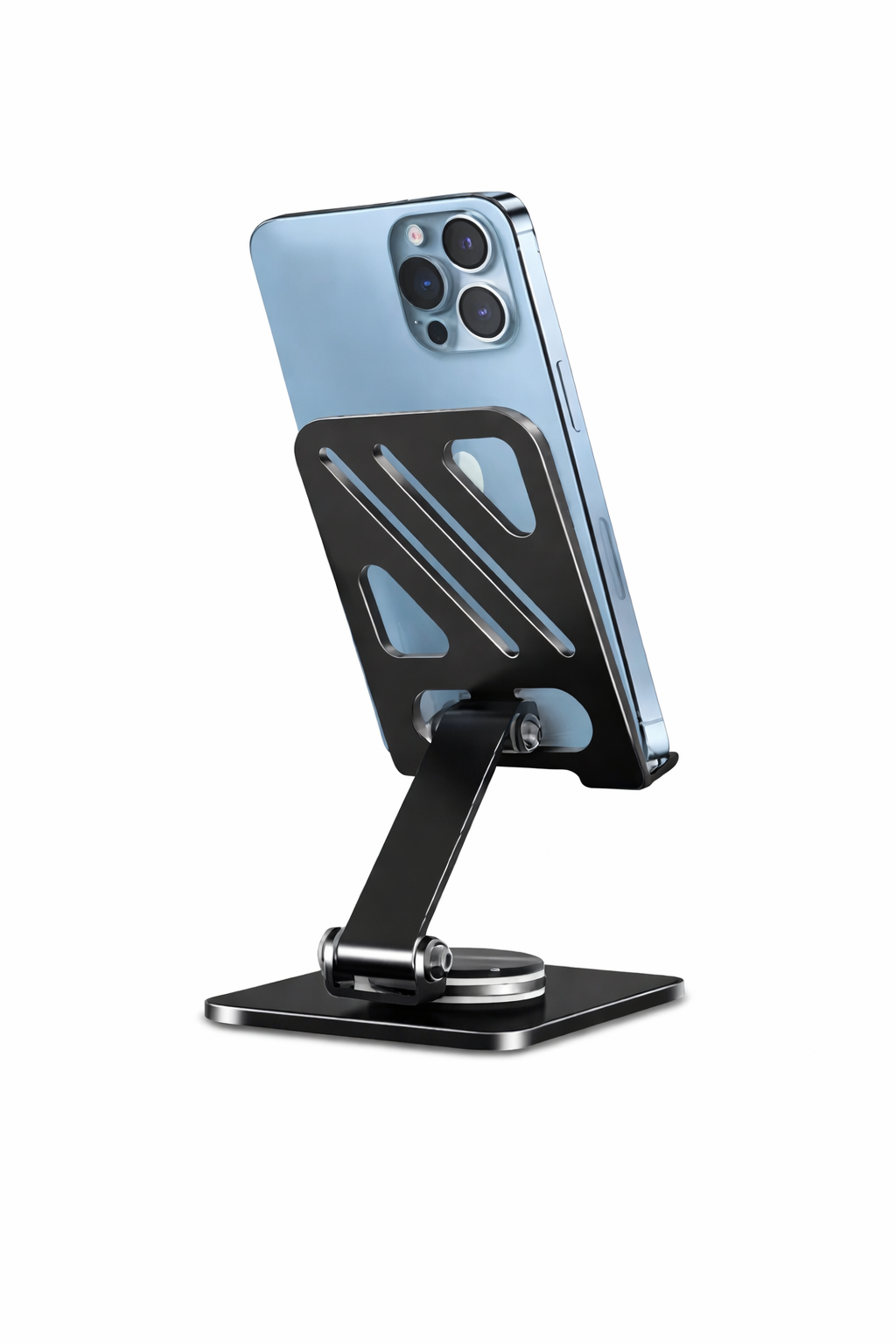 Soporte Metálico Ajustable Premium para Celular y Tablet – Estable y Giratorio